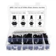 OCR 2.5mm Pitch JST SM Connector 2 3 4 5 Pin 560Pcs Kits, Black 