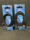 2 PACK SOLARAY USB-C CABLES 3FT FOR UNIVERSAL COMPATIBILITY BLK NEW