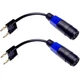 CNCESS CESS-096 Dual Banana Plug to Female Speakon Connector, 2 Pack