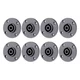 8pcs NL4MPR Speakon 4 Pole Round Chassis Mount Connector Replacement for Neutrik