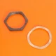 Deutsch HDP20 Series Connector Panel Nut & Washer 2411-001-2405 2414-001-2486