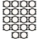 Theater Solutions RK8C In Ceiling Rough In Kit for 8" Speakers 9 Pair Pack
