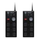 Black Lion Audio PG-P Portable Power Conditioner (Pair)(6 Outlets, 9' Cable)
