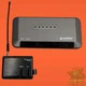 Universal Remote Control MRF-350 Base Station W/ RF Sensor RFX-250 Black.