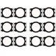 Theater Solutions RK6C In Ceiling Rough In Kit for 6.5" Speakers 6 Pair Pack