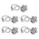 BOOBRIE 5PCS UHF/N-Type Dust Cap for UHF Male RF PL259 