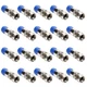 TLS.Eagle RG6 Compression F Type Straight Antenna Cable Small, Pack of 20 