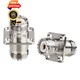 XRDS - RF SO239 Chassis Mount Connector 2-Pack, UHF Female to Silver 