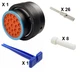 Deutsch HDP20 Series P26-24-23PE Connector Kit