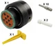 Deutsch HDP20 Series P26-18-8PN Connector Kit