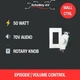 Episode Commercial 70V Rotary Volume Control- 50 Watt (EA-MR-COMM-RVC-50)