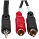 Hosa Stereo Breakout, 3.5 mm TRS to Dual RCA, 6 ft &ndash; CMR-206