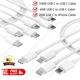 Type-C Cable USB-C Fast Charger Cord For iPhone 14 15 16 17 Pro Samsung MacBook