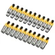 MFL. 3-Pin XLR Cable Connector Male and Female with Nickel Housing and Silver...