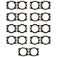 Theater Solutions RK6C In Ceiling Rough In Kit for 6.5" Speakers 9 Pair Pack