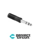 Hosa GPP-419 1/4" TS to 1/4" TRS Adapter ADAPTER - NEW - PERFECT CIRCUIT