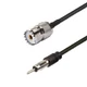 RedYutou UHF Female to DIN AM/FM Male Adapter RG174 male 