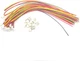 20 Sets Mini Micro Sh 1.0mm Jst 3-Pin Connector Plug Male with 15mm/5.9inch 