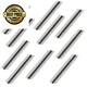 DIKAVS Break Away Headers 2.54 mm Male Pin Header Connector - 15mm, Black 