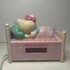 Sanrio Hello Kitty Sleeping Kitty Alarm Clock Radio Night Light WORKS KT2052
