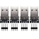 whiteeeen 4pcs USB Type A Male Breakout Board with 2.54mm Male Pin