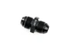 HPS Performance Aluminum Black Straight AN Male to Male Union Adapter AN815-4