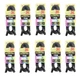 10 Prox DMX Cables 3 Pin 25 FT Premium Shielded DJ Stage Lighting Cables