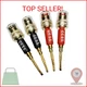 CNCESS CESS-220 Pin Banana Plug to 4mm Female Banana Jack/Speaker Wire, 4 Pack (