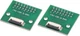 MECCANIXITY FPC FFC PCB Converter Board 15P 0.5mm on Socket Side, Back... 
