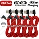 1/3/5Pack 90&deg; Right Angle USB C Charger Cable 3/6Ft Cord For Samsung Android Lot