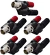 onelinkmore BNC Female to Dual Banana Socket Binding Post RF 5 PCS 