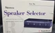 Radio Shack Stereo Speaker 4 Way Selector Switch 40-244