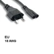 EU 6Ft Power Cord for POLK AUDIO POWERED SUBWOOFER PSW110 PSW111 PSW125