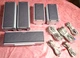 5 SONY Surround Sound Speakers SS-CT51 SS-TS51 & SS-TS52 Home Theatre &  Wires