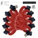 90&deg; Right Angle Type C Charge Cable Braided Cord For iPhone 15 16 17 Samsung Lot