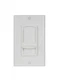Lowell SVC100-PA-DW ADA-Compliant Mono 100W Attenuator with Sliding Bar in White