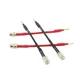 WJSTN Flex Pin Banana Plugs to 4mm Female Jack Speaker Audio Red/Black 