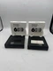 Lot of 2 Technics SH-CDS6 Six CD Magazines for SL-P405C CD Changer UNTESTED