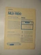 1984 Sony MLV-1100 Multichannel TV Sound Adaptor Operating Instructions