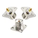 Kinweistex UHF SO239 Female 4-Hole Panel Classic Connector PL259 Solder Cup...