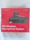 Realistic FM Wireless Microphone System 32-1221A Matched Receiver Transmitter 