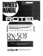 Rotel RX-503 Stereo Receiver Owners Manual