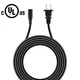 UL 5ft AC Power Cord For POLK AUDIO PowerED SUBWOOFER PSW111 PSW125 Supply TV