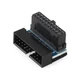 DGZZI USB 3.0 90 Degree Adapter Black 19Pin/20Pin Up 90 Degree, black 