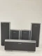 Sony 5.1 Speaker Lot SS-CT51 SS-TS51 SS-TS52 Silver Home Theater Surround Sound