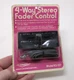 Kraco 4-way Stereo Fader Control Model KS-127 Vintage