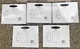 Lot Of 5 Episode EA-MR-COMM-RVC-25 Commercial 70V In-Wall Volume Controls 25W