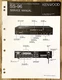 Kenwood SS-96: Remote Controlled Audio Video Surround Processor: Service Manual.