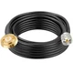 XRDS RF NMO Antenna Mount to UHF PL259 RG58 Cable  25FT CB Antenna Cable Exte...