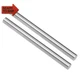 Uxcell 2Pcs round Steel Metal Rods, 8Mm X 100Mm High Speed Steel (HSS) Lathe Bar